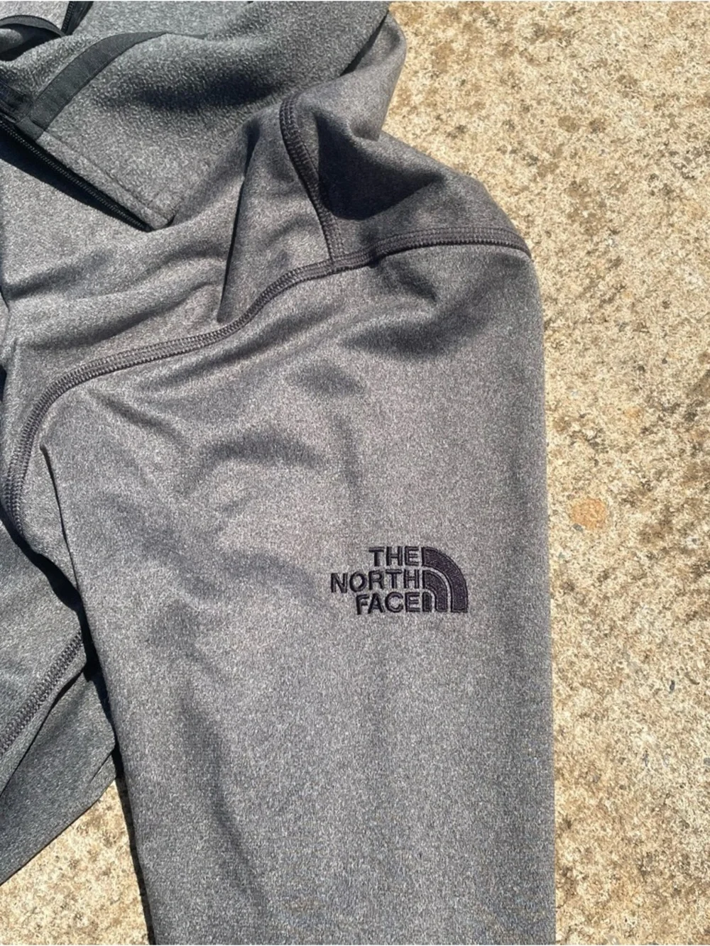 The North Face‎ Men's XXL Pullover Lightweight Quarter-Zip Shirt Jacket Dk Gray